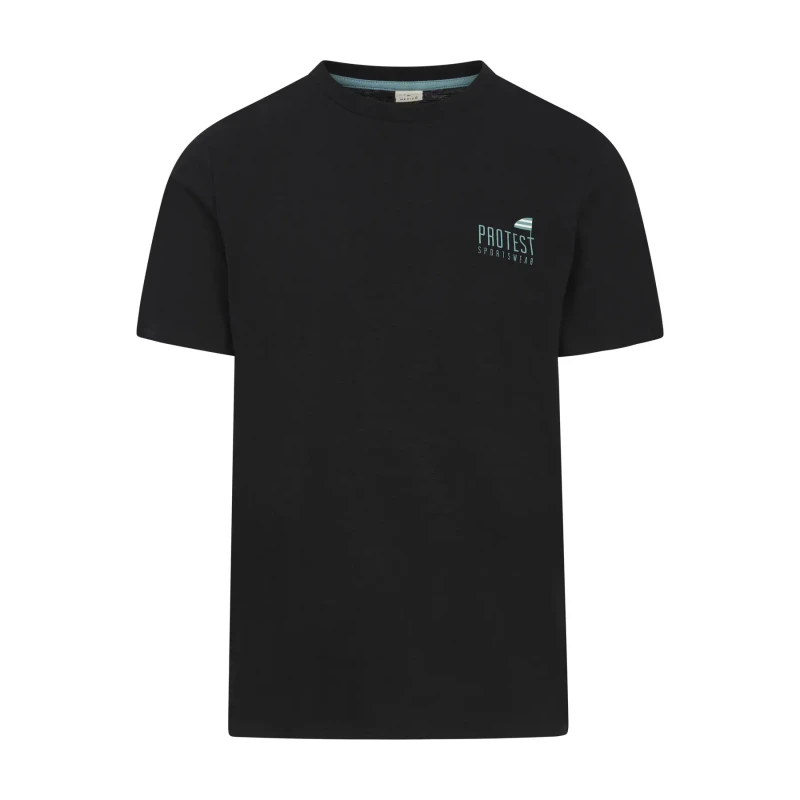 Image of Protest T-Shirt Protest Oxford Noir Male M