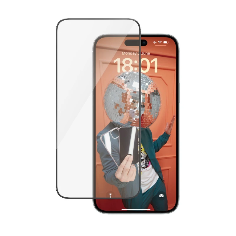 Image of PanzerGlass PanzerGlass Screen Protector iPhone 15 Plus UltraWide Fit w. EasyAligner 2811