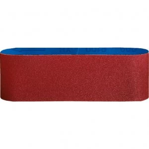 Image of Bosch 60mm x 400mm Sanding Belt 60mm x 400mm 100g Pack of 3