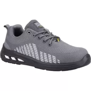 Image of Safety Jogger Mens Fitz Safety Trainers (9 UK) (Grey)