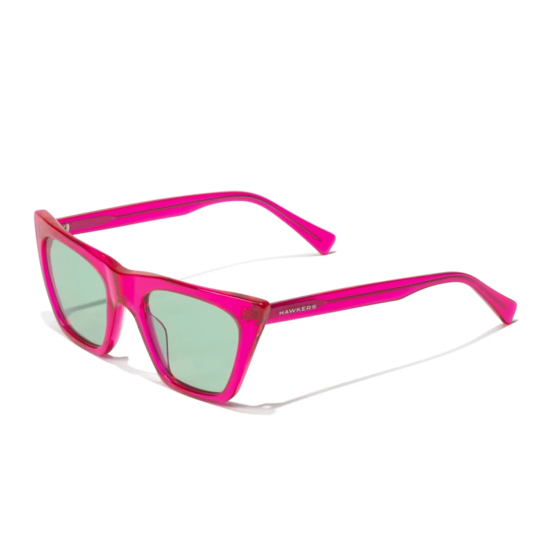 Image of Sunglasses Hawkers Fuchsia Green Hypnose