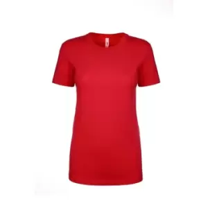 Image of Next Level Womens/Ladies Ideal T-Shirt (L) (Red)