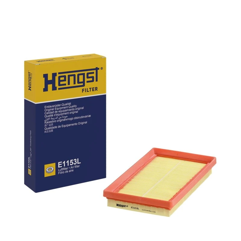 Image of HENGST FILTER E1153L Air filter Air Filter (8)