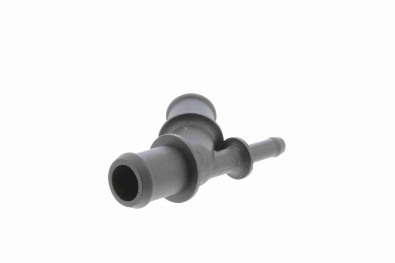 Image of VAICO V10-2952 Coolant Flange Plastic, on the heat exchanger, Original VAICO Quality Plastic Coolant Flange (3219)