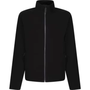 Image of Regatta TRF622 HONESTLY MADE FLEECE BLACK (2XL)