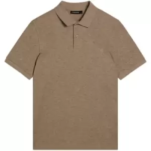 image of J Lindeberg Troy Polo Shirt - Beige