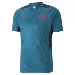 Image of Puma Manchester City Training Top 2021 2022 Mens - Green