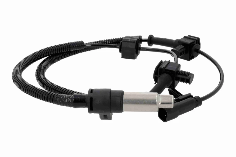 Image of VEMO V51-72-0233 ABS Sensor Original VEMO Quality Rear Axle, with cable Sensor,wheel speed (412)