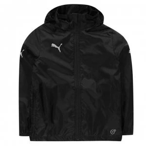 Image of Puma Essentials Core Rain Jacket Junior Boys - Black