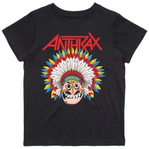 Image of Anthrax - War Dance Kids 11 - 12 Years T-Shirt - Black
