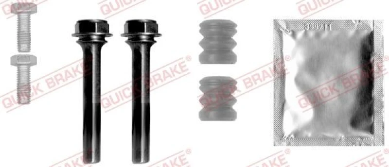 Image of QUICK BRAKE Guide sleeve kit, brake caliper QUICK BRAKE 113-1361X