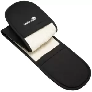 Image of MasterClass Deluxe Professional Black Double Oven Glove