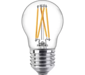 Image of Philips Classic 3.5W ES/E27 Golf Ball Dimmable Very Warm White - 64636300