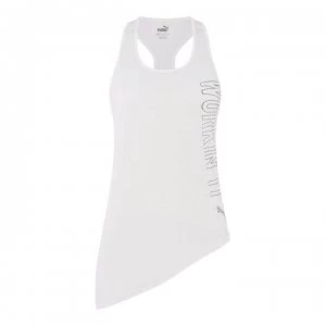 image of Puma Puma ACE Slogan Tank Top - White 02