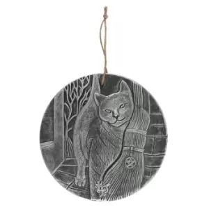 Image of A Brush with Magick Terracotta Plaque by Lisa Parker