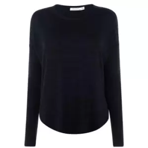 image of Rag and Bone Hudson Long Sleeved T Shirt - Black