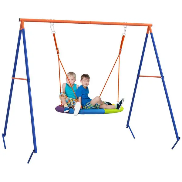 image of Outsunny Kids Swing Nest Swing Seat