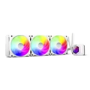 Image of SilverStone PermaFrost ARGB All In One 360mm Intel/AMD White CPU Water