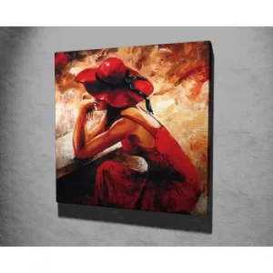 Image of KC135 Multicolor Decorative Canvas Painting