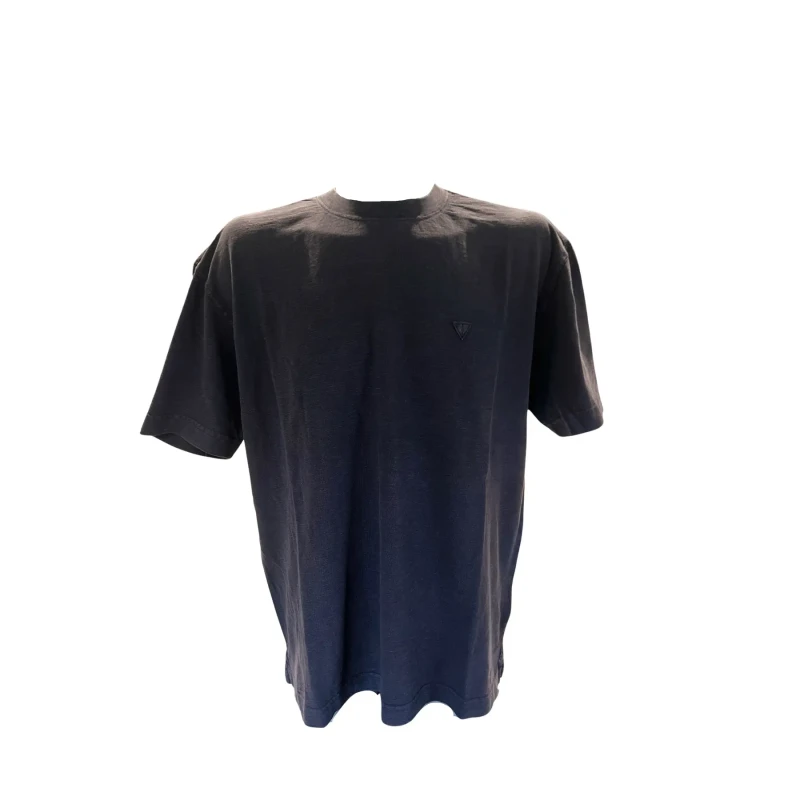 Image of Guess T-Shirt Guess Small Triangle Treat Noir Male S