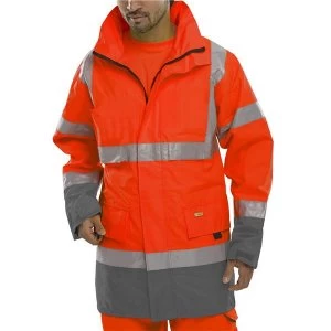 Image of BSeen XXXXL Traffic Jacket RedGrey