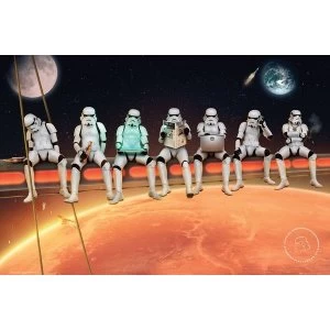 image of Stormtrooper Stormtroopers On A Girder Maxi Poster