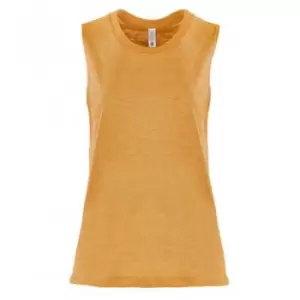 Image of Next Level Womens/Ladies Festival Sleeveless Tank Top (M) (Antique Gold)