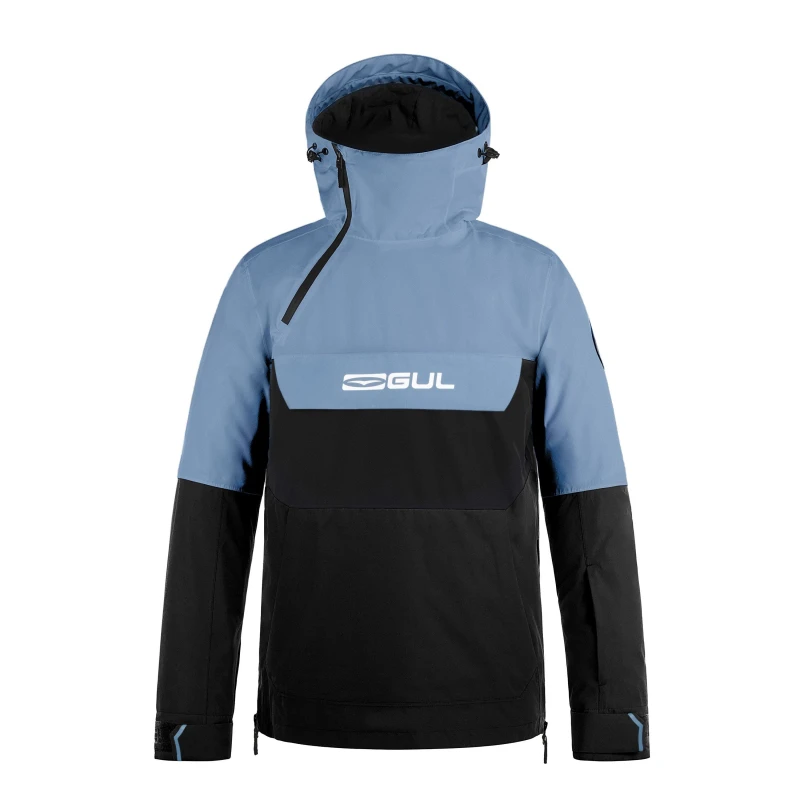 Image of Gul Mens Powder Anorak Waterproof Windproof Ski Jacket Blue/Black male Small
