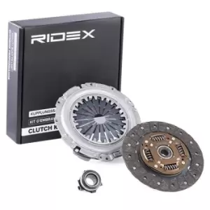 Image of RIDEX Clutch 479C0090 Clutch Kit RENAULT,NISSAN,DACIA,CLIO II (BB0/1/2_, CB0/1/2_),KANGOO (KC0/1_),KANGOO Express (FC0/1_),CLIO II Kasten (SB0/1/2_)