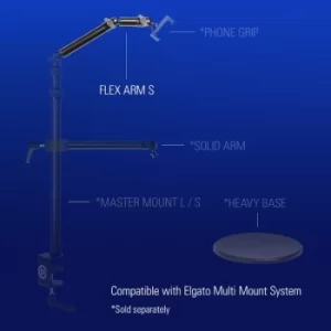 image of Elgato Flex Arm S for Elgato Multi Mount Rigging System