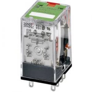 Image of Phoenix Contact 2834070 REL IRL 230AC2X21 Plug In Industrial Relay 2 changeover contacts 230 V AC
