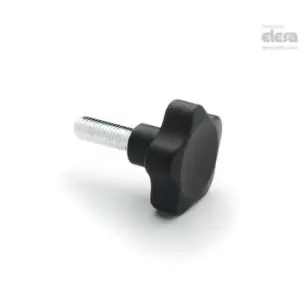 Image of ELESA Solid lobe knob-VC.692/60 p-M10x40