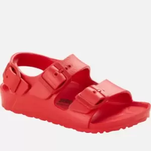 Image of Birkenstock Kids Milano EVA Sandals - Active Red - UK 11 Kids