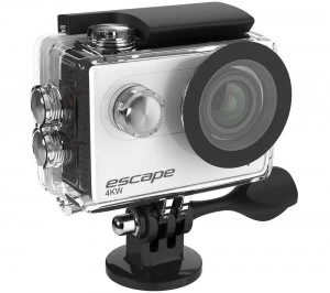 image of KITVISION Escape 4K Ultra HD Action Camera - Silver & Black