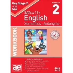 Image of KS2 Semantics Year 5/6 Workbook 2 - Antonyms Paperback / softback 2019
