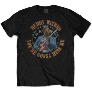 image of Muddy Waters - Gonna Miss Me Mens Large T-Shirt - Black