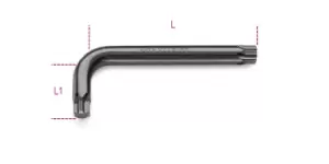 Image of Beta Tools 97 TX06 Offset Torx Key Wrench T6 000970006