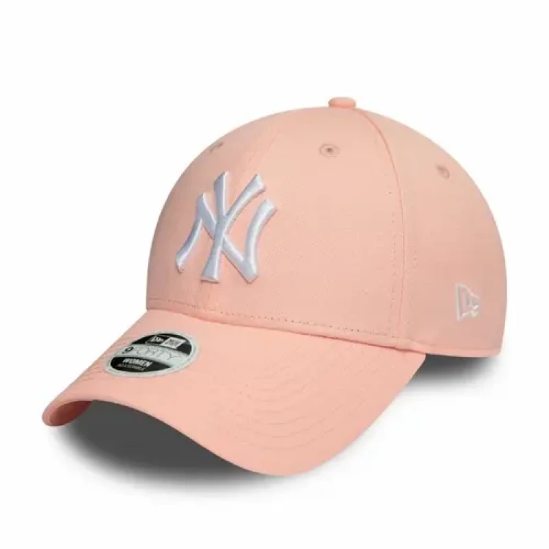 Image of New-Era KIDS LEAGUE ESSENTIAL 9FORTY NEW YORK YANKEES PLM girls's Children's cap in Pink