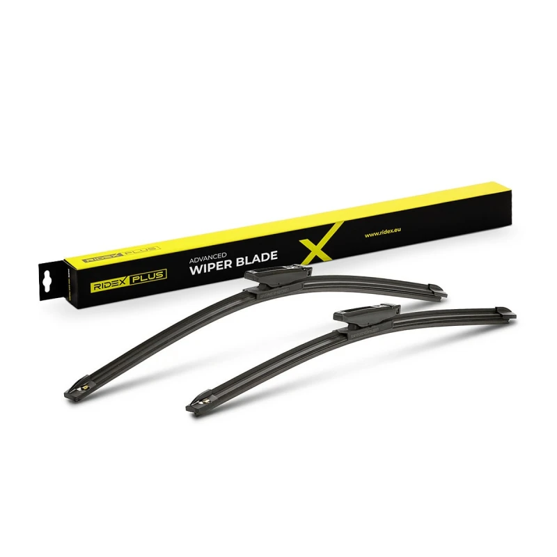Image of RIDEX PLUS 298W0398P Wiper blade Front, Flat wiper blade, 475mm Wiper Blade (298)