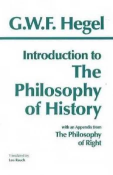 Image of Introduction to the Philosophy of History by G. W. F. Hegel Book