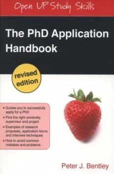 Image of The Phd Application Handbook by Peter J Bentley Paperback