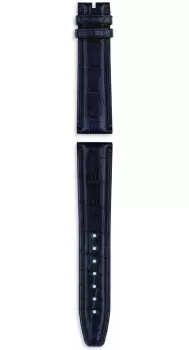 Image of IWC Strap Alligator Blue For Pin Buckle XL