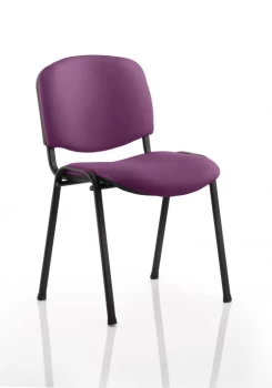Image of ISO Black Frame Bespoke Colour Fabric - (Min Order Qty X 4) Purple