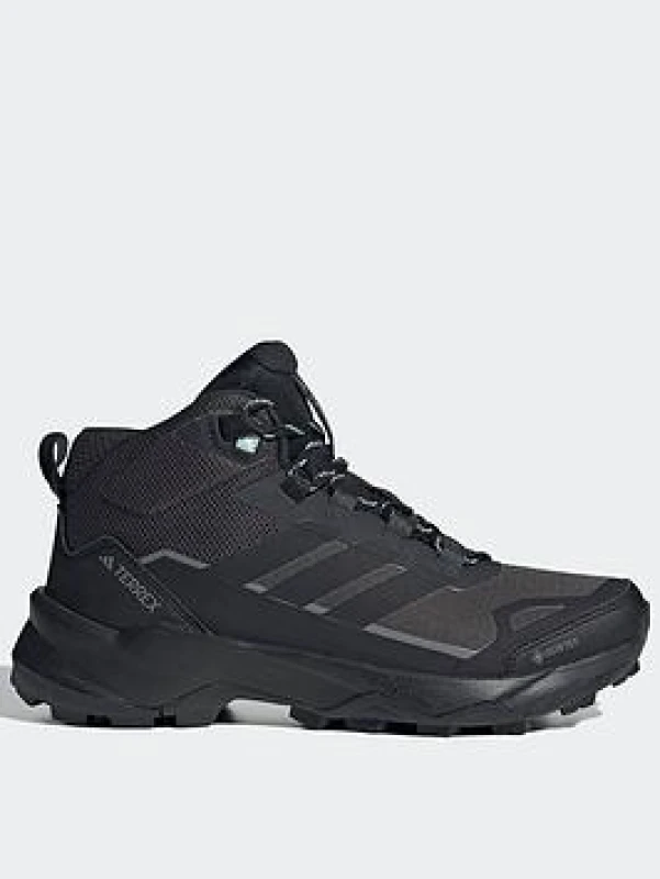 Image of Womens hiking shoes adidas Terrex Skychaser AX5 Mid Gris Female 40