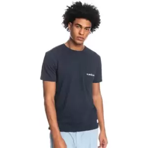 Image of Quiksilver T-Shirt Mens - Blue