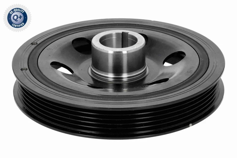 Image of VAICO V30-4245 Crankshaft Pulley Q+, original equipment manufacturer quality Belt Pulley,crankshaft (3213)