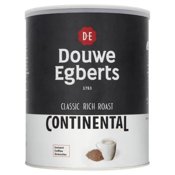 image of Douwe Egberts Continental Classic Rich Roast Instant Granules Coffee 750g