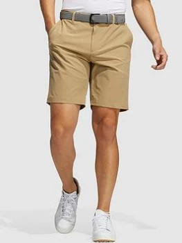 Image of adidas Golf Ultimate365 Core Shorts - Beige, Beige, Size 30, Men
