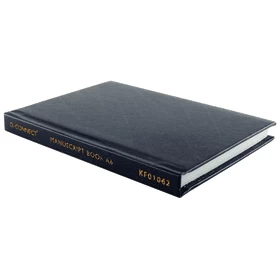 image of Q-Connect Feint Ruled Casebound Notebook 192 Pages A6 J00066