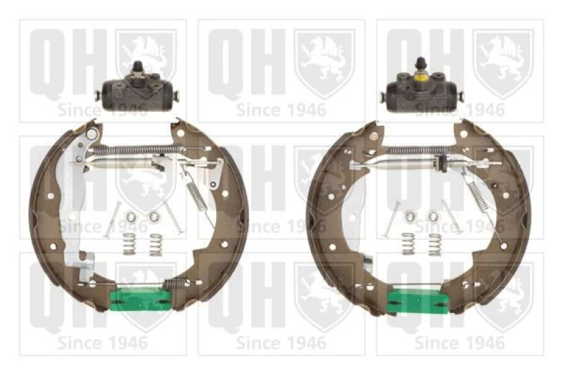 Image of QUINTON HAZELL Brake Shoe Set QUINTON HAZELL BS555K3